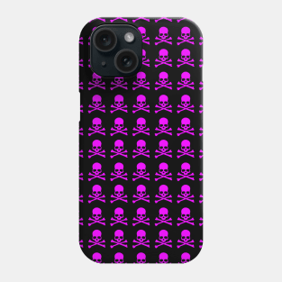 Pink Skulls Phone Case