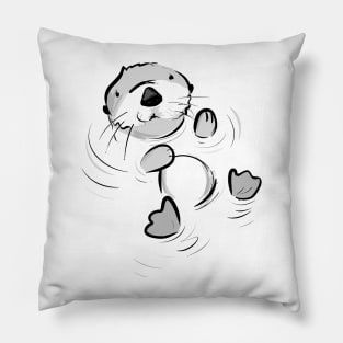 Sea Otter Pillow