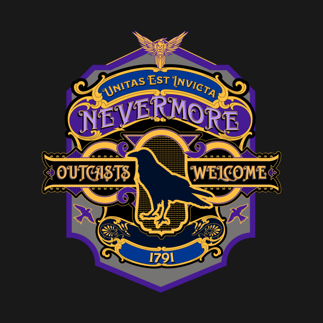 Nevermore Academy - Wednesday by Smagnaferous