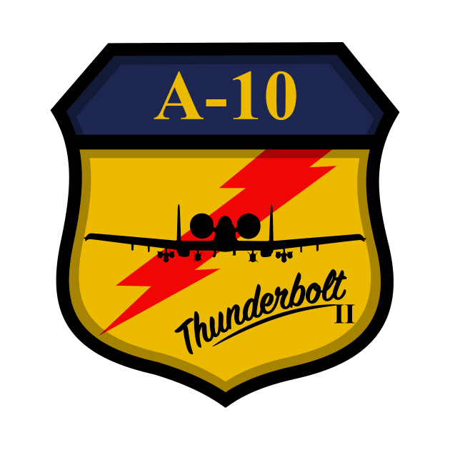 A-10 Warthog Patch by Tailgunnerstudios