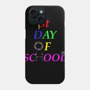 First Day Of School shirt Back to school shirt teach grade gift funny man women T-shirt Phone Case