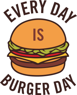 Every day is Burger day Magnet