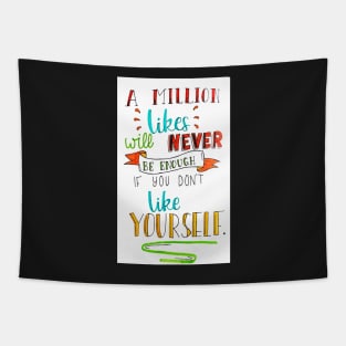 Love Yourself Tapestry