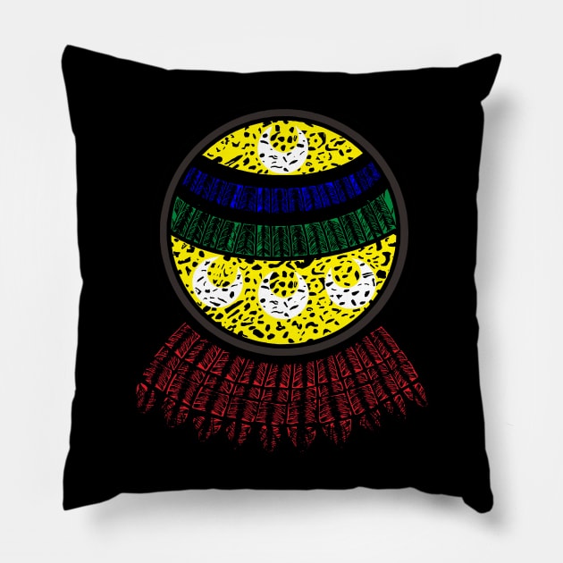 Cuexyochimalli Pillow by chimalliclothingco