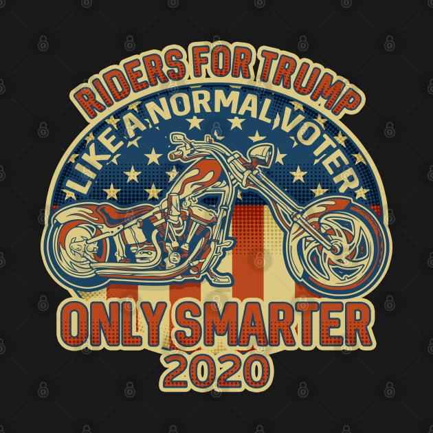 Bikers For Trump 2020 by RadStar