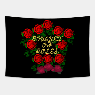 bouquet of roses Tapestry