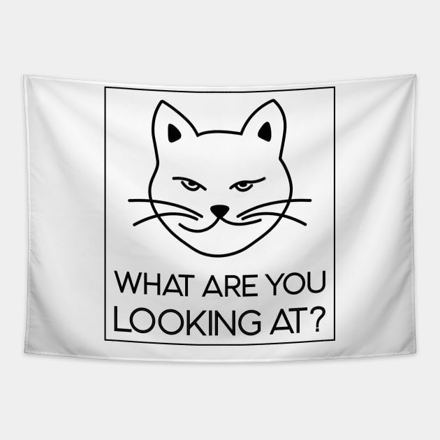 What you looking at Tapestry by mag-graphic