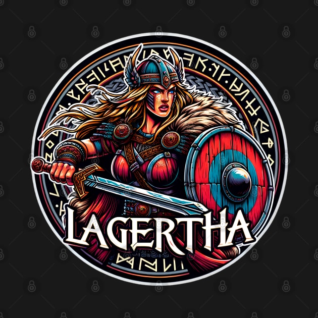 Lagertha the Fearless: Warrior Spirit of the Vikings by PuckDesign