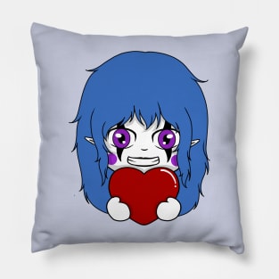 candy pop valentine chibi Pillow