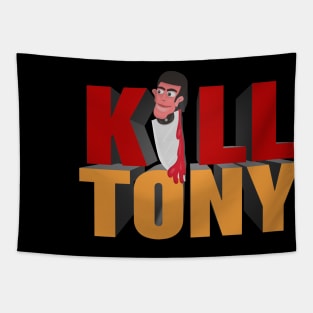 Kill Tony Podcast Hinchcliffe on a Knife 3D Tapestry