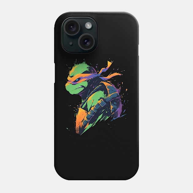 michelangelo Phone Case by lets find pirate