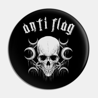 anti flag in the darknes Pin