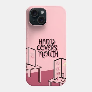 Hand Covers Mouth Phone Case