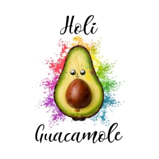 Holi Guacamole Cute Avocado T-Shirt