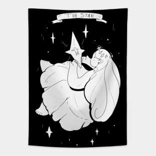 Star Tarot Card Design Tapestry