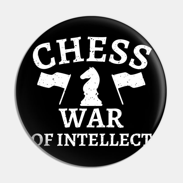 Chess - War of intellect Pin by William Faria