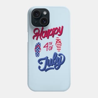 happy fourth of july Phone Case