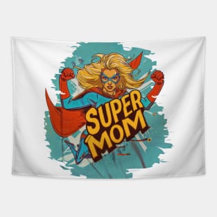 Super Mom: Surrealistic Mother's Day Expression Tapestry