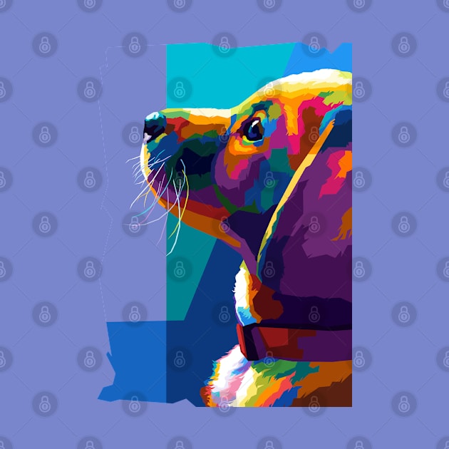 Dog Wpap Art by SiksisArt