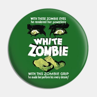 White Zombie - Bela Lugosi Horror Classic Pin