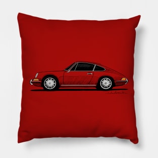 My drawing of the classic German coupe Pillow