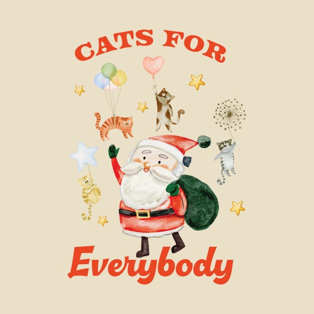 Cats For Everybody - meowy christmas by SUMAMARU