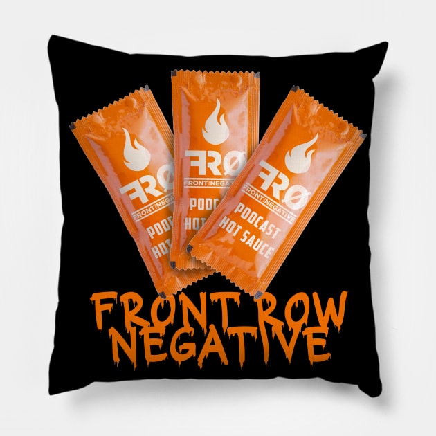 Front Row Hot Sauce Pillow by Awesome AG Designs