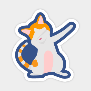 Cat Dabbing Magnet