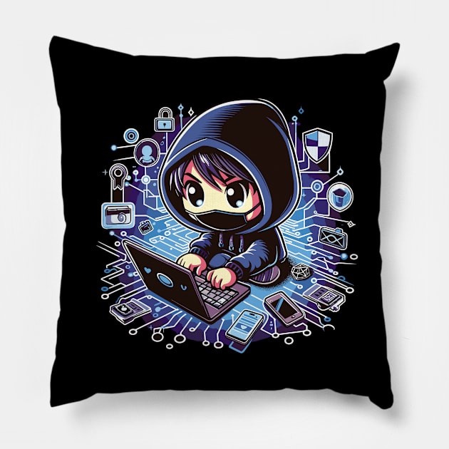 Code Spark Kids Pillow by Cutetopia