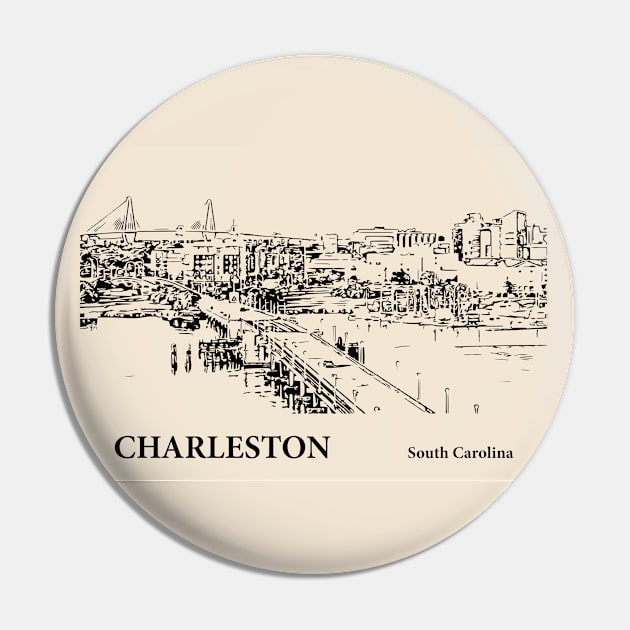 Charleston - South Carolina Pin by Lakeric