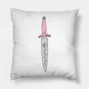 Pink Daggers Pillow