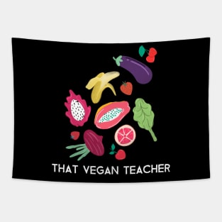 That Vegan Teacher Tapestry