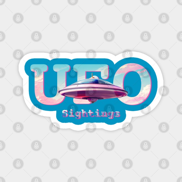 UFO sightings Magnet by Javisolarte