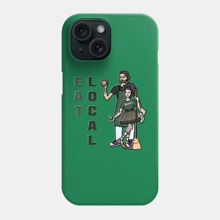 "Eat Local" Bakery Characters Phone Case