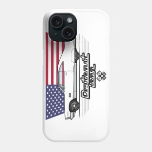 Multi-Color Body Option Apparel - Detroit iron Phone Case