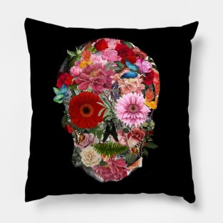 skull, cool skull, skull mask face Pillow