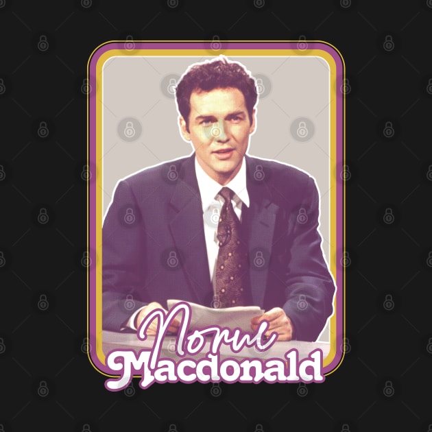 Norm Macdonald // Retro-Style Fan Art Design by DankFutura