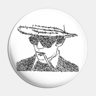 Hunter S Thompson Pin