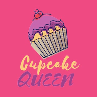 Cupcake Queen, Cherry on Top T-Shirt