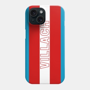 Villach City in Austria Flag Phone Case