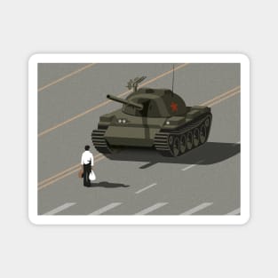 Tankman Magnet