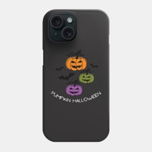 Pumpkin Halloween! Happy Fall Season Autumn Vibes Happy Halloween Thanksgiving and Fall Color Lovers Phone Case