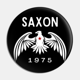 Saxon 1975 Pin