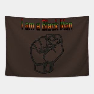I am a Black Man Tapestry