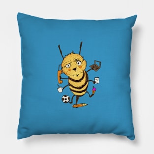 Busy as a Bumblebee Pillow