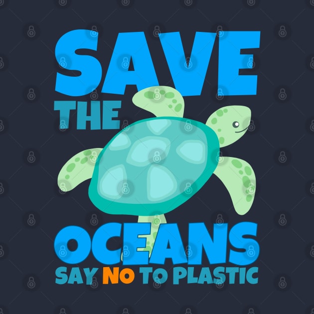 Save The Oceans Say No To Plastic by ricricswert