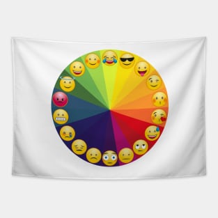 Wheel of Emotions Tapestry