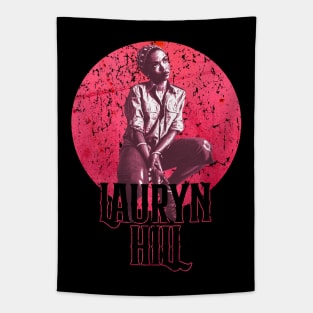 Lauryn Hill Bootleg Distressed Tapestry