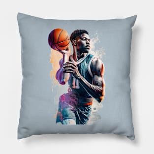 Basketball Dreams Stadium Poster Pillow