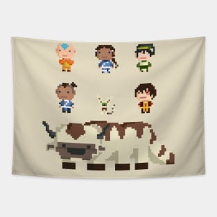 Team Avatar 8bit Tapestry